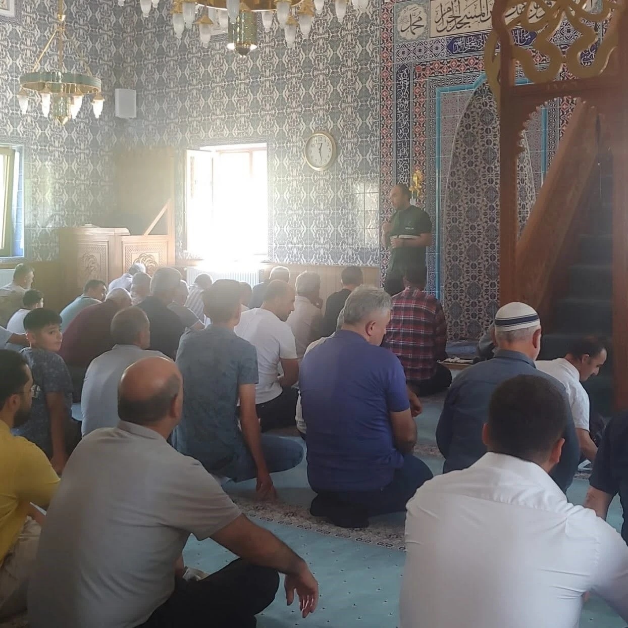 Yeşilay&rsquo;dan cami cemaatine bağımlılıkla m&uuml;cadele bilgilendirmesi
