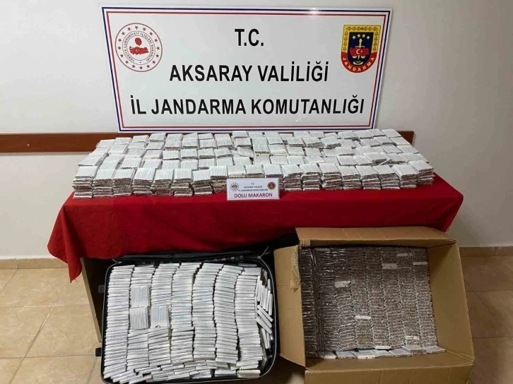 Yolcu otobüsünde kaçak sigara ele geçirildi
