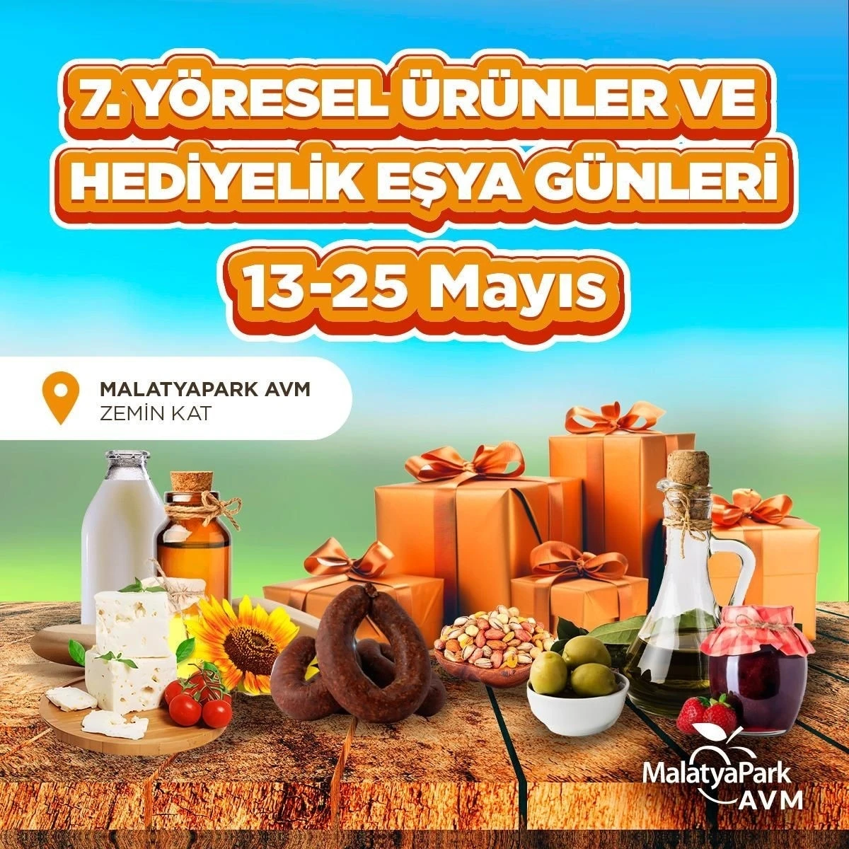 Yöresel tatlar ve el emeği ürünler 7. kez Malatyapark’ta
