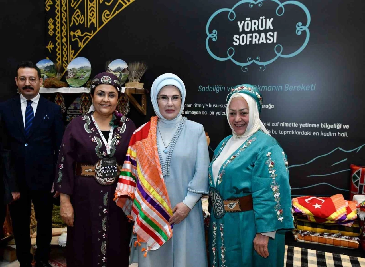 Y&ouml;r&uuml;k sofrası, T&uuml;rk Mutfağı Haftası "Bir Sofrada Miras" programında tanıtıldı
