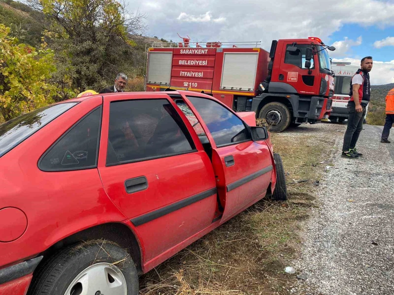 Yozgat’ta trafik kazası: 1 ölü, 2 yaralı
