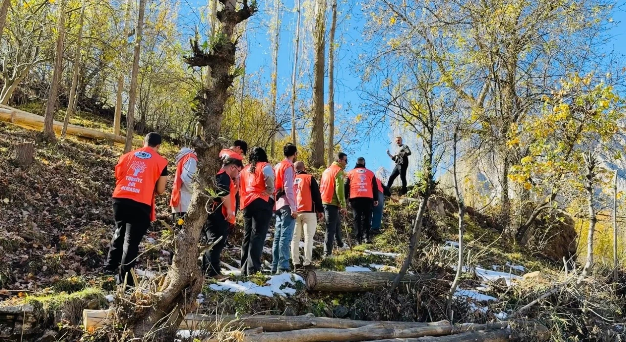 Y&uuml;ksekova&rsquo;da erozyonla m&uuml;cadele i&ccedil;in fidan dikme etkinliği
