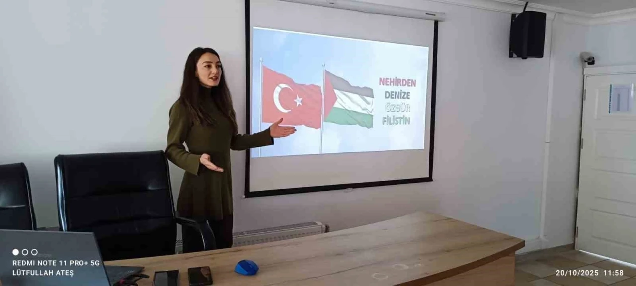 Yükümlüler, işgal altındaki Filistin’i anlatan belgeseli izledi
