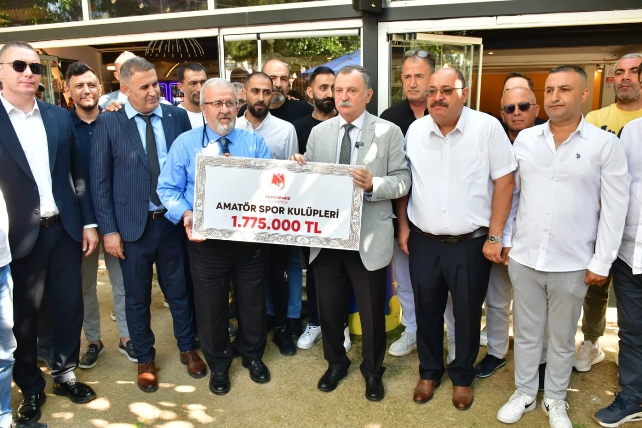 Yunusemre’den amatör spora 1 milyon 775 bin TL’lik destek