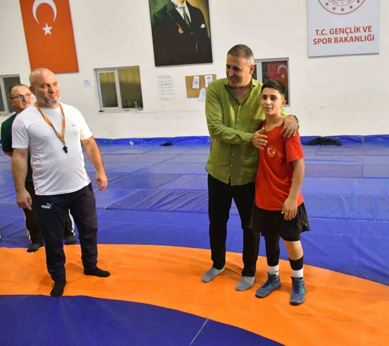 Yunusemreli güreşçi milli takım kampına davet edildi
