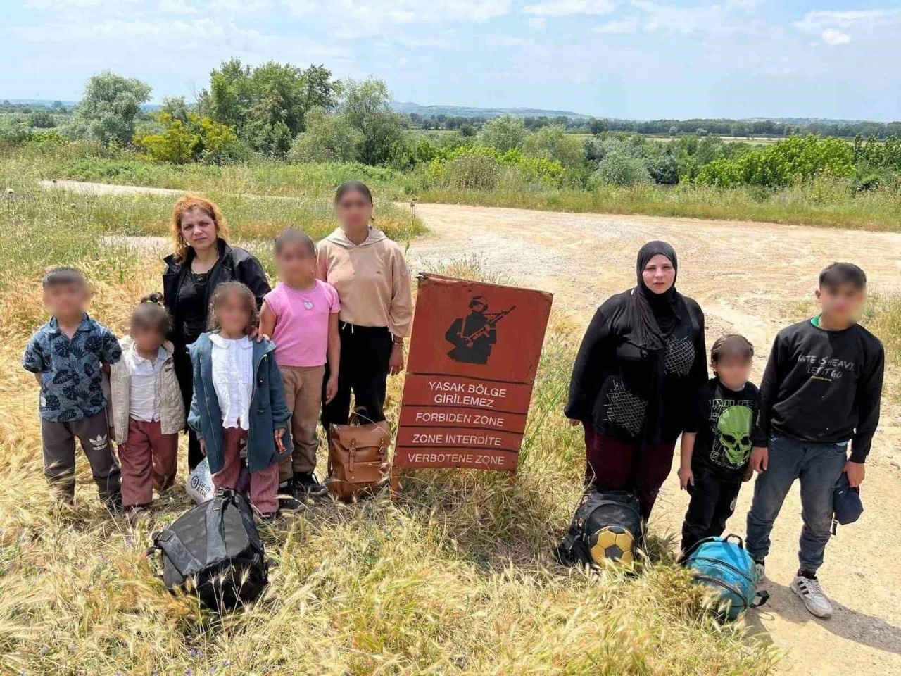 Yurt dışına kaçmak isteyen 32 düzensiz göçmen sınır hattında
