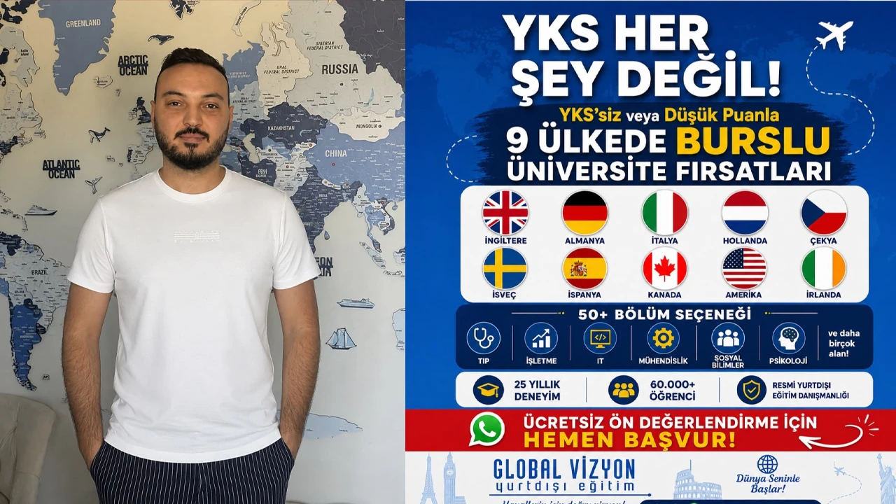 Yurt dışında &uuml;niversite hayal değil!