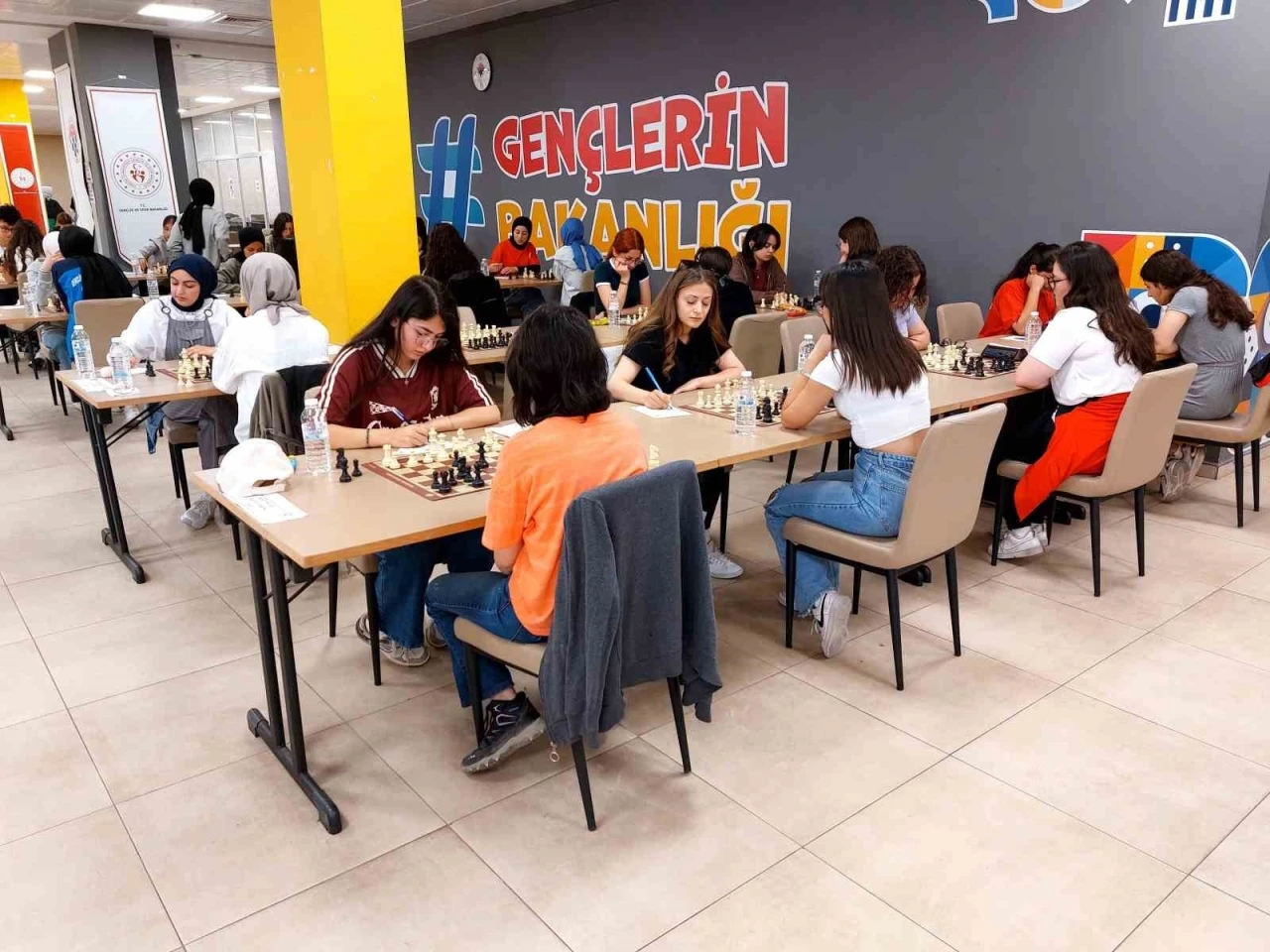 Yurtlig Satranç Türkiye şampiyonası heyecanı Denizli’de yaşandı
