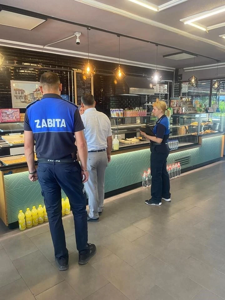 Zabıta ekiplerinden hijyen denetimi
