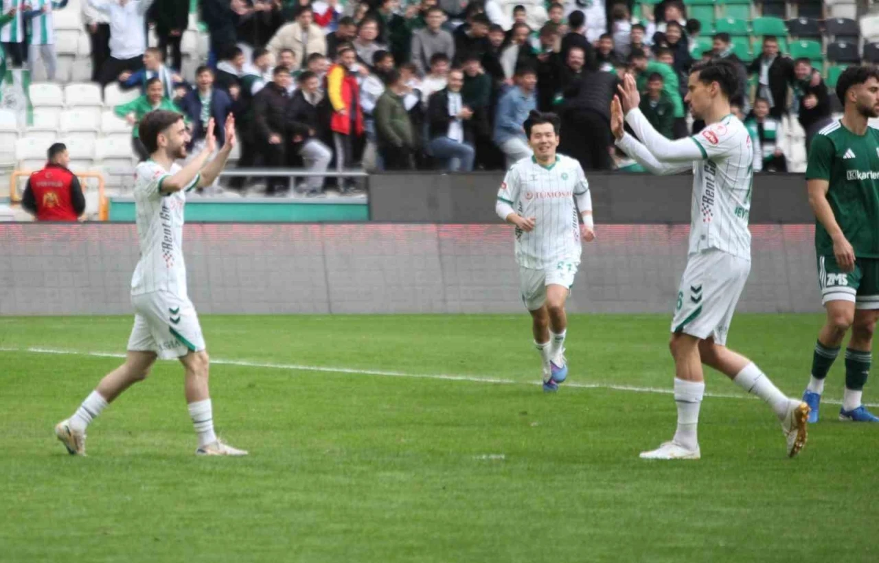Ziraat T&uuml;rkiye Kupası: Konyaspor: 5 - Aliağa Futbol Kul&uuml;b&uuml;: 0
