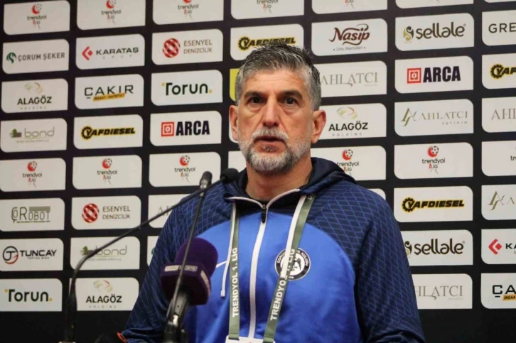 Ziya Akçeken: “Hedefimiz, haftaya Boluspor maçını kazanarak ligi üçüncü bitirmek”
