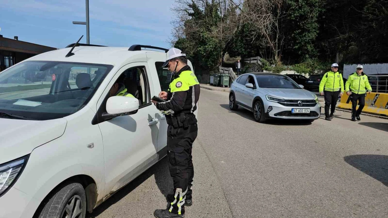 Zonguldak’ta trafik denetimleri