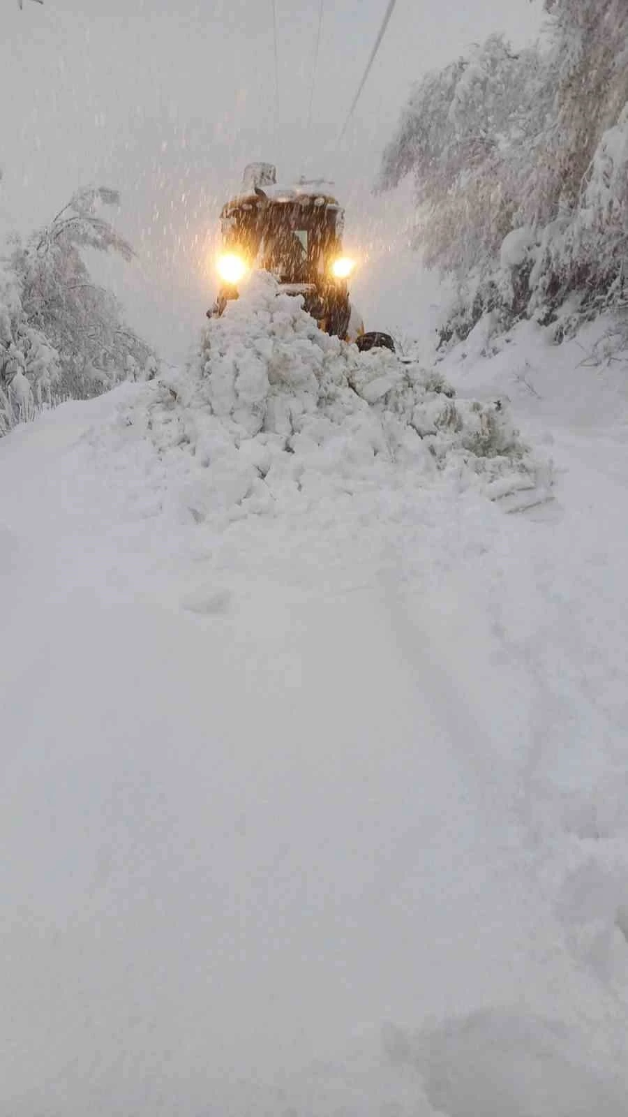 Zonguldak&rsquo;ta ulaşıma kapanan 53 k&ouml;y yolunu a&ccedil;ma &ccedil;alışmaları s&uuml;r&uuml;yor
