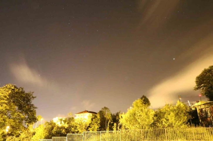 Zonguldak’te meteor yağmuru böyle görüntülendi
