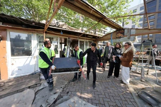 1050 Konutlar&rsquo;daki yeşil alan işgalden kurtarıldı

