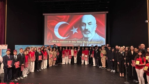12 Mart İstiklal Marşının kabul&uuml; &rsquo;n&uuml;n 105.yılı Marmaris&rsquo;te t&ouml;renle anıldı
