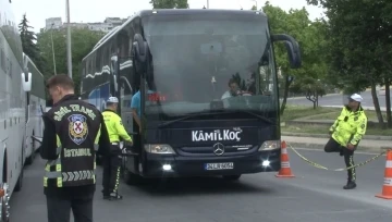 15 Temmuz Demokrasi Otogarı’nda emniyet kemeri denetimi
