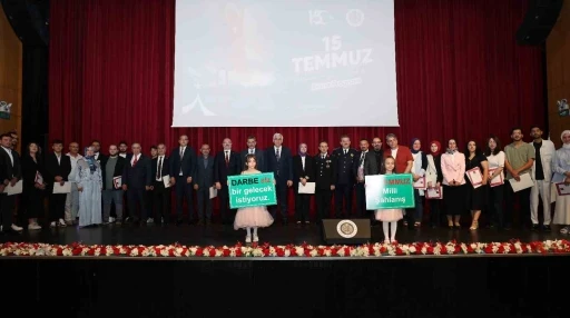 15 Temmuz Demokrasi ve Milli Birlik Günü, düzenlenen etkinliklerle kutlandı
