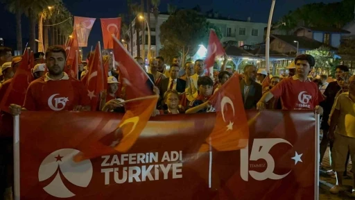 15 Temmuz Marmaris’te çeşitli etkinliklerle anıldı
