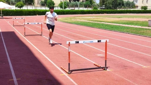 15 yaşında 5 kez T&uuml;rkiye şampiyonu oldu, hedef olimpiyat şampiyonluğu
