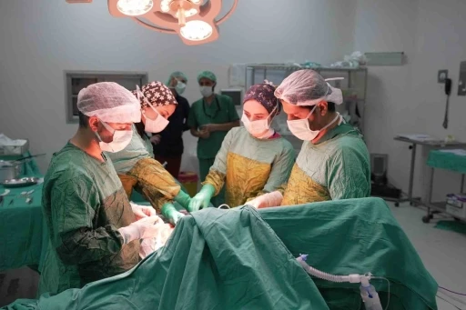 2 kilogramı aşan dev t&uuml;m&ouml;r başarıyla &ccedil;ıkarıldı
