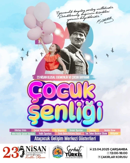 23 Nisan coşkusu Atakum’da yaşanacak
