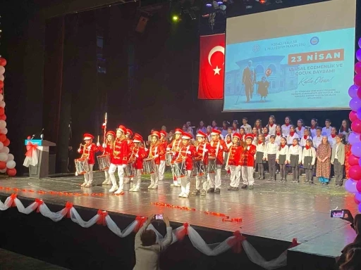 23 Nisan coşkuyla kutlandı
