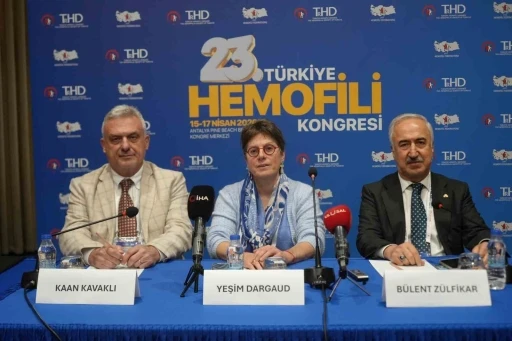 23. T&uuml;rkiye Hemofili Kongresi Antalya&rsquo;da başladı
