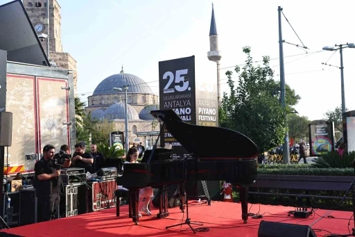 25. Uluslararası Antalya Piyano Festivali başladı
