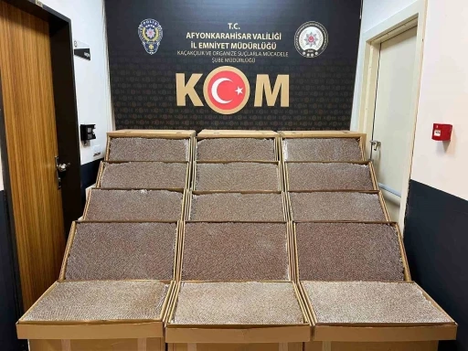270 bin adet doldurulmuş kaçak makaron ele geçirildi
