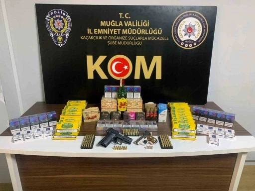 Muğla'da kaçakçılıkla mücadele operasyonu
