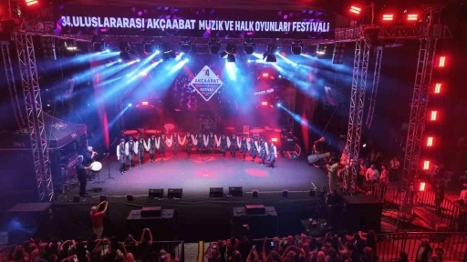 34. Uluslararası Ak&ccedil;aabat M&uuml;zik ve Halk Oyunları Festivali sona erdi
