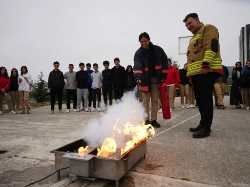 354 Yangına müdahale ettiler
