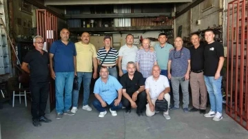 36 yıllık asker arkadaşları bir araya geldi
