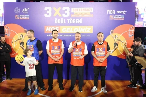 &lsquo;3X3 Uluslararası Basketbol Turnuvası&rsquo; nefes kesti
