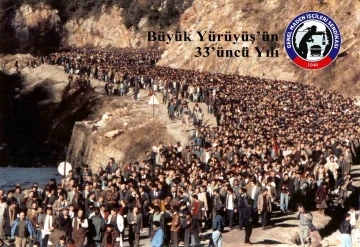 4-8 Ocak Ankara yürüyüşünün 33. yıldönümü
