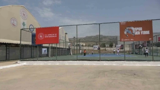 4. Uluslararası Cudi Cup Tenis Turnuvası hazırlıkları tamamlandı
