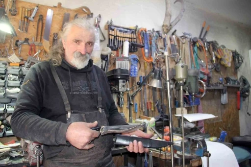 40 yaşında &ccedil;ırak oldu, Giresun&rsquo;un bı&ccedil;ak mirasını yaşatıyor