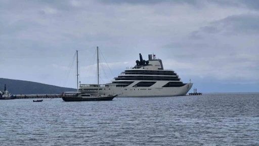 400 milyon avroluk gemi Bodrum&rsquo;a geldi
