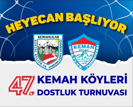47. Kemah Köyleri Dostluk Turnuvası heyecanı başlıyor
