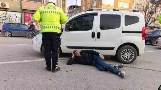 5 dakikada &ouml;nce taburcu oldu kazada yaralandı
