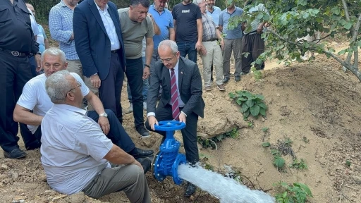 5 Köye Su Hattı İmece Usulüyle Çekildi
