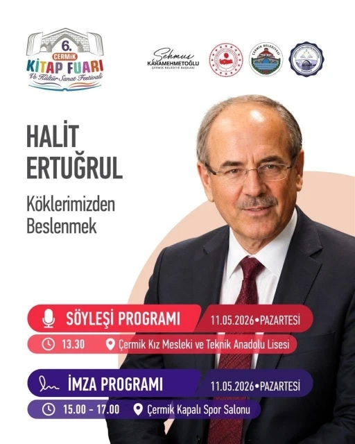 6. &Ccedil;ermik Kitap Fuarı ve K&uuml;lt&uuml;r Sanat Festivali 11 Mayısta kapılarını a&ccedil;acak
