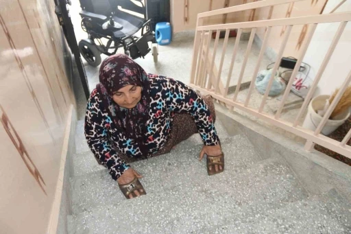 63 yıldır sürünen Hatice teyzenin yürek yakan dramı
