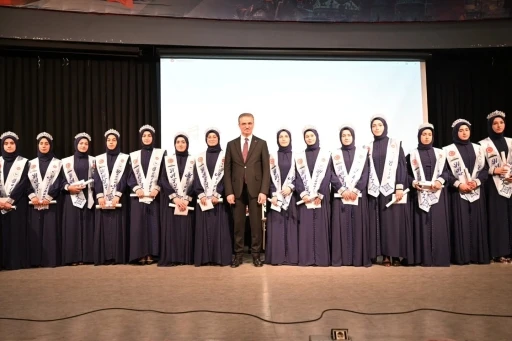 75 hafız &ouml;ğrenci icazet belgesine kavuştu
