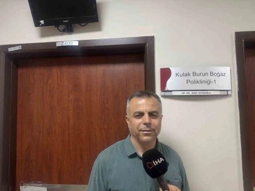 8 yıllık kulak ağrısı ve basın&ccedil; şikayeti Kurtalan&rsquo;da son buldu
