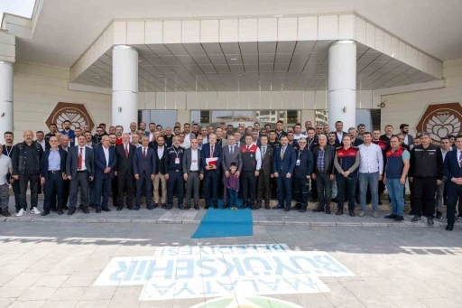 81 ilin itfaiyecileri Malatya’da toplandı
