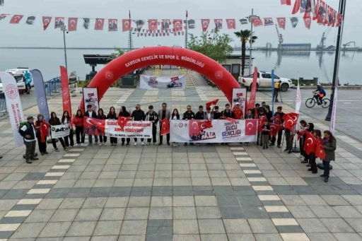 86 kilometrelik &rsquo;Dağcılık Ulusal Kurtuluş M&uuml;cadelesi Anma Y&uuml;r&uuml;y&uuml;ş&uuml;&rsquo; başladı
