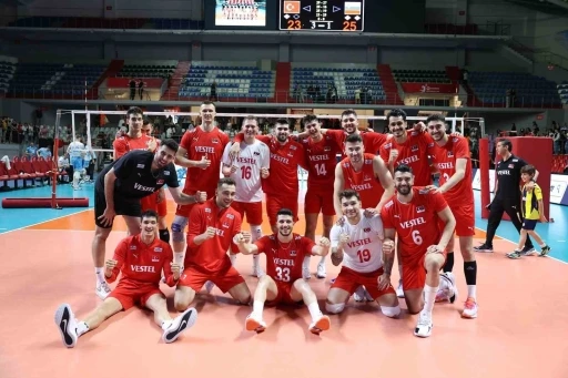 A Milli Erkek Voleybol Takımı, Slovenya’yı mağlup etti
