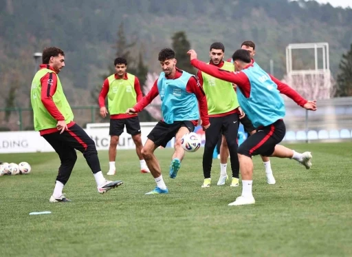 A Milli Futbol Takımı, Kosova ma&ccedil;ı hazırlıklarına başladı
